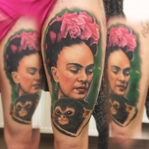 "Frida Kahlo"  ... grösstenteils verheilt