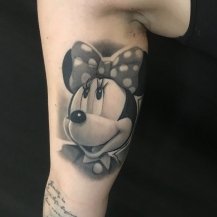 Minnie Mouse ... verheilt